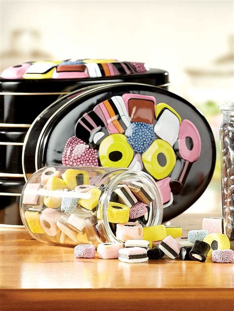 Black Liquorice Allsorts Tin Liquorice Allsorts Licorice Candy Licorice