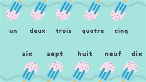 How To Count To 10 In French