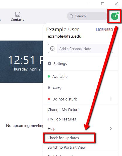 Zoom now is available for both android and ios users. How do I update my desktop zoom client for Windows? | ITS ...