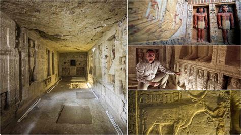 Egyptian Archeologists Uncover 4400 Year Old Tomb From Pharaonic Era