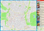 Madrid top tourist attractions map - Central Madrid, Spain visitor's ...