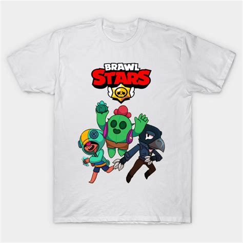 Wykonany z wytrzymałej i dobrej jakościowo dzianiny. Leon, Spike and Crow design | Brawl Stars - Videogames - T ...