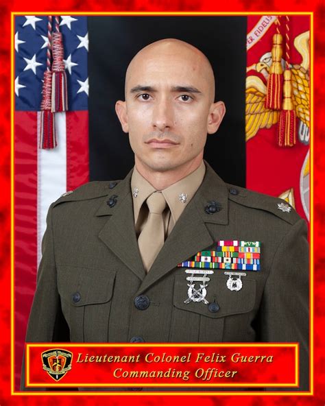 Lieutenant Colonel Felix Guerra Iii 3rd Marine Division Biography