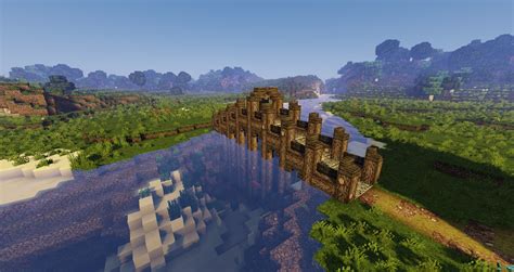 Built My First Arched Bridge Thoughts Rminecraft