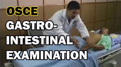 Gastrointestinal Physical Examination Youtube