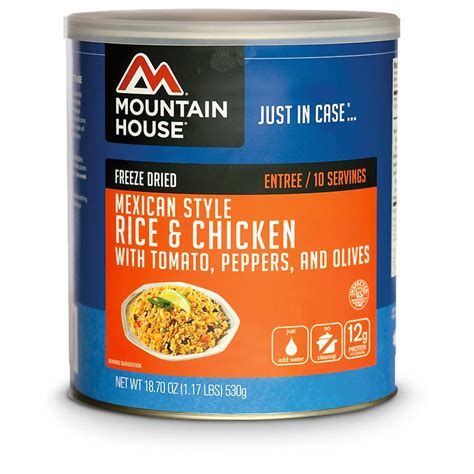 Compare legacy to other freeze dried meat suppliers on quality, taste and value. Mountain House Emergency Food Freeze-Dried Mexican Rice ...
