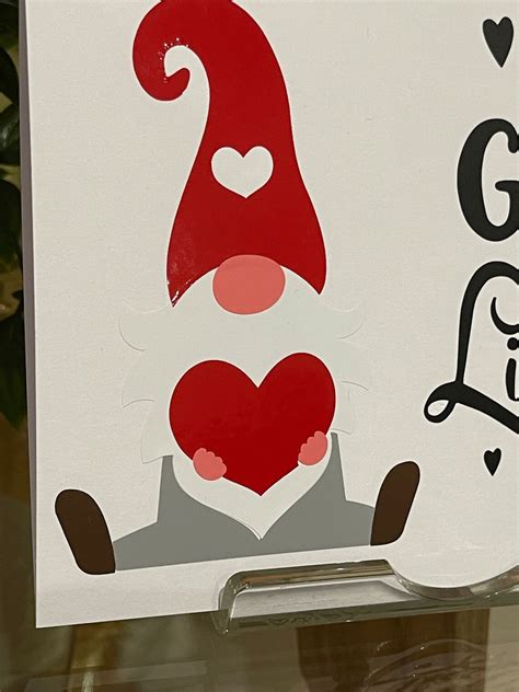 valentines gonk gnome heart love february 14th greetings etsy