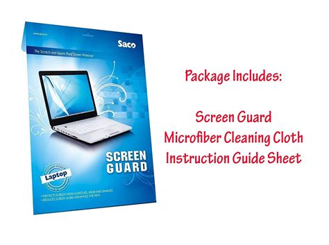 Saco Clear Screen Protector Screen Guard For Hp Pavilion Al Tx Al Tu Al Tu