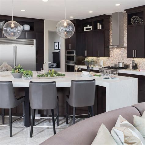 American Woodmark Custom Kitchen Cabinets Shown In Modern Style