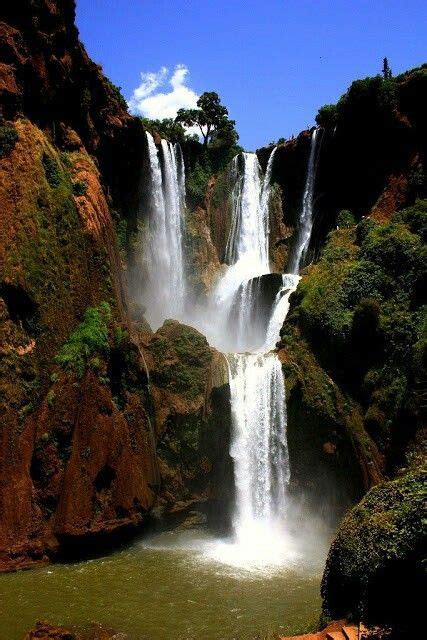Ouzoud Waterfalls Morocco Waterfall Beautiful Nature Around The Worlds