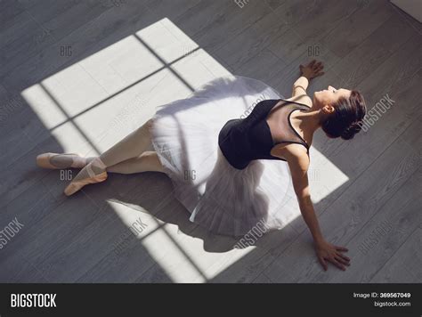 Ballerina On Floor Image And Photo Free Trial Bigstock