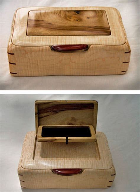 Clever Idea Of A Hidden Compartment Beneath The Lid Panel Decorative