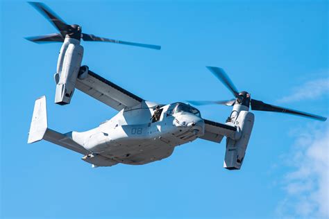 The V 22 Osprey Fleet Passes 500000 Flight Hours