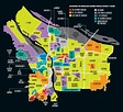Map Of Portland Oregon Neighborhoods - Tour Map