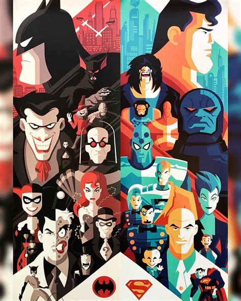Jason On Instagram Heres The Superman The Animated Series Print From