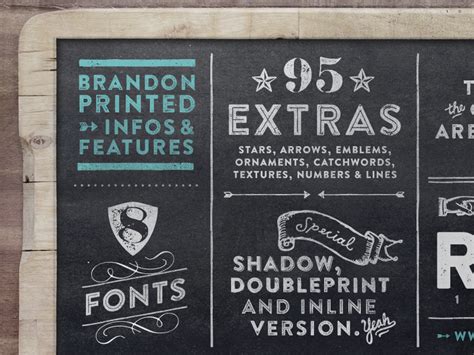 Brandon Printed By Hvd Fonts Type Foundry On Dribbble