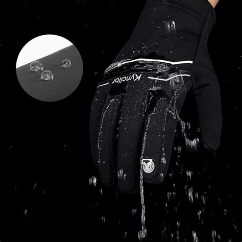 Kyncilor Cycling Winter Gloves Full Finger Touch Screen Windproof