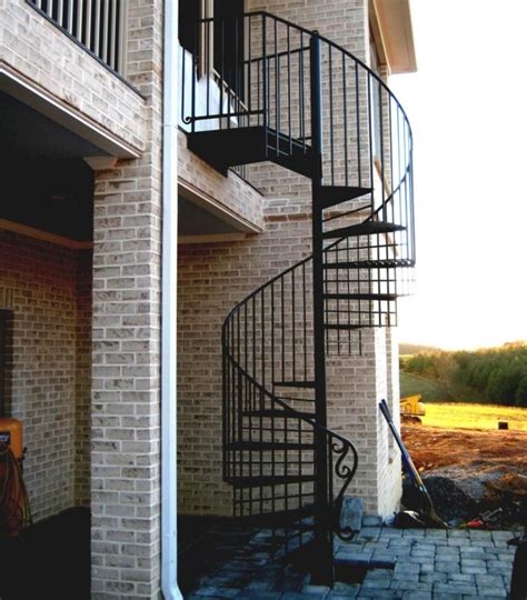 Outdoor Spiral Staircase Stair Designs
