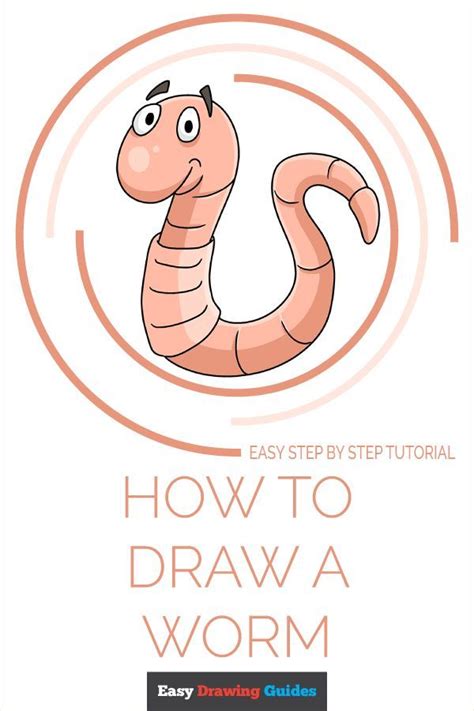 How To Draw A Worm Really Easy Drawing Tutorial Easy Drawings