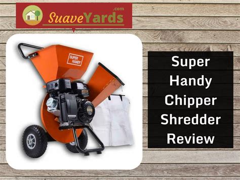 Superhandy Wood Chipper Shredder Review Super Handy Indeed