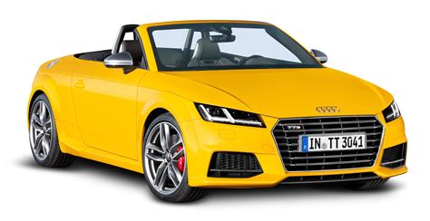 Yellow Audi Tts Roadster Car Png Image Purepng Free Transparent Cc0