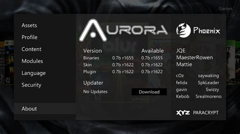 Skin Xbox 360 Dark Theme Updated For Aurora Aurora Skins Realmodscene