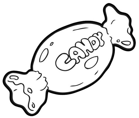 Sweet Candy Clipart Candy Clipart Coloring Pages Candy Coloring Pages