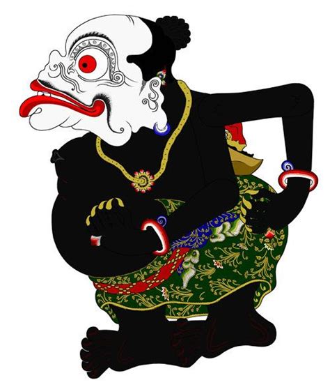 Tokoh pewayangan melambangkan orang kebanyakan. wayang kulit Punakawan bagong | Seni tradisional, Gambar ...