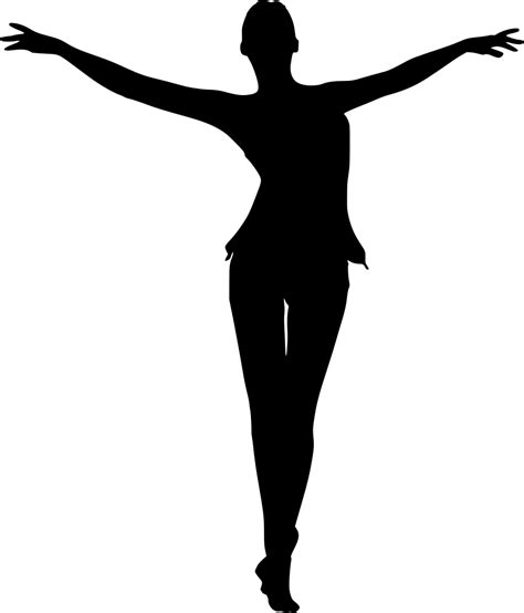 Svg Girl Dance Ballerina Figure Free Svg Image And Icon Svg Silh