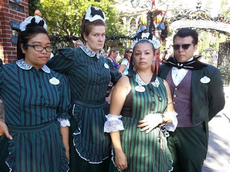 Mansion Cast Member Liberty Square Magic Kingdom Walt Disney World Haunted Mansion Costume