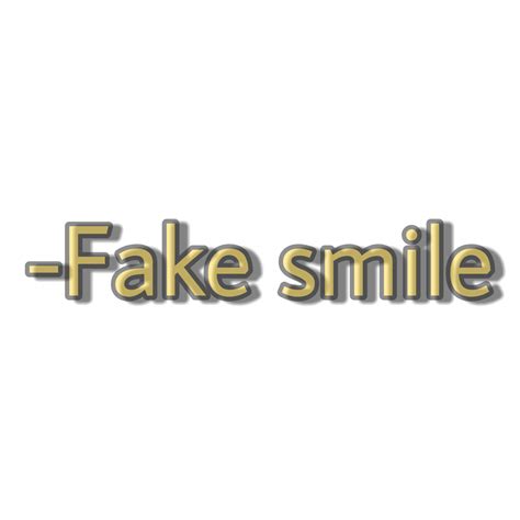 Fakesmile Fake Smile Text Sticker By Aidchocomil
