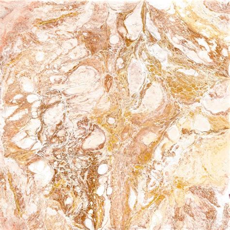 White And Golden Marble Texture Hand Draw Painting With Marbled