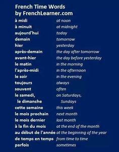 1000 Most Common French Words - Top French vocabulary | Common french ...