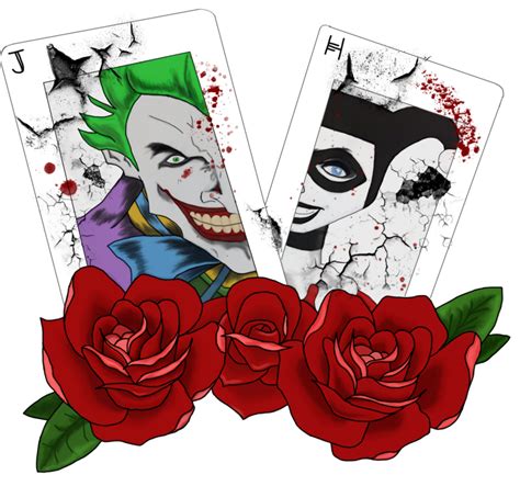 The Joker Harley Quinn Cards By Urianity On Deviantart