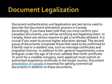 Ppt Significance Of Certificate Attestation In Canada Powerpoint