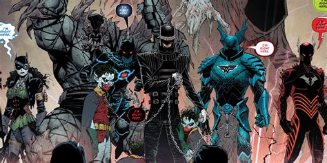 Who Are The Evil Batmen Of Dcs Dark Nights Metal Cbr