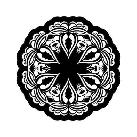 Premium Vector Mandala Ornaments Flower Shape Vector Illustration