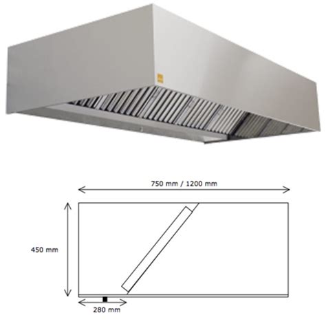 Campana extractora industrial Eco R con motor 500 cm | PepeBar