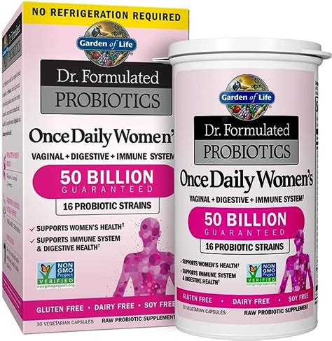 Garden Of Life Dr Formulated Probiotics For Women Once Daily Womens