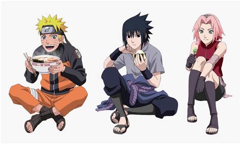 Naruto Team 7 Naruto Sasuke Sakura Sasuke Hd Png Download