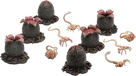 alien covenant eggs and facehuggers 12 piece set aliens inpired look