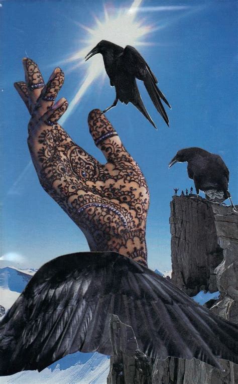 The Raven Collage Kunst Soul Collage Collage Poster Collage Artists