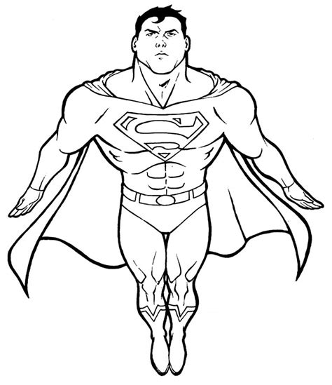 50 Desenhos Do Super Homem Para Colorir Dicas Práticas