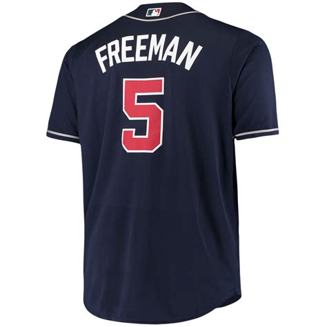 Freddie Freeman Atlanta Braves Big And Tall Replica Player Alternate