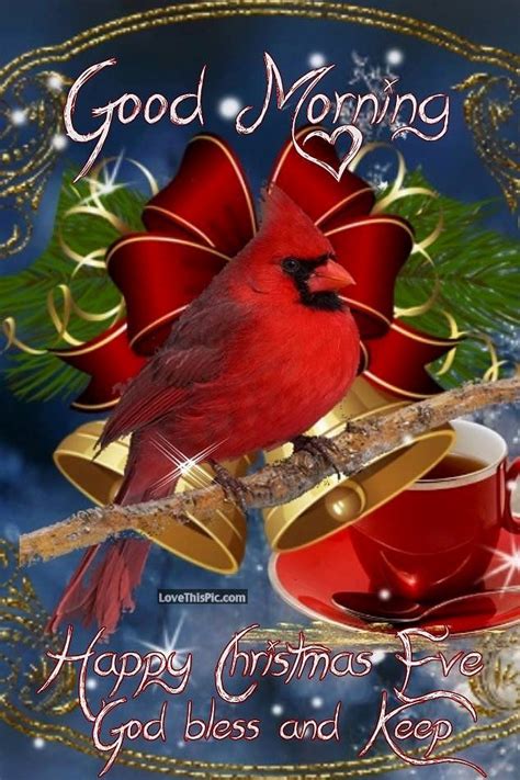 Good Morning Happy Christmas Eve God Bless You Pictures Photos And