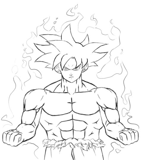 Ultra Instinct Goku By Darkangel9357 On Newgrounds