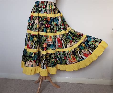 Mexican Skirt Long Boho Skirt Long Skirts For Women Plus Summer