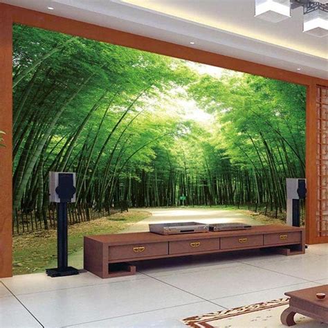 Buy Custom Photo Wallpaper Classic Bamboo Forest 3d