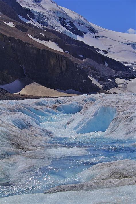 Glacial Meltwater 1 Photograph By Mo Barton