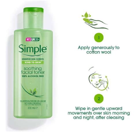 Simple Simple Soothing Facial Toner 200ml Shopee Malaysia